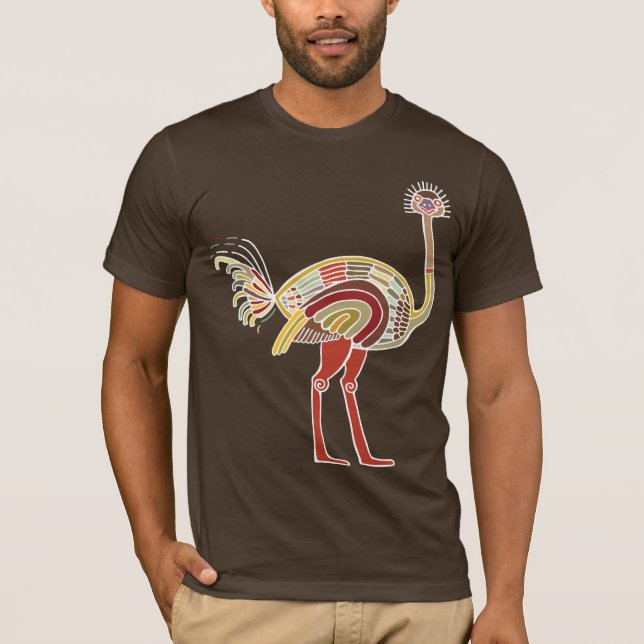 Ostrich T-Shirt (Vorderseite)