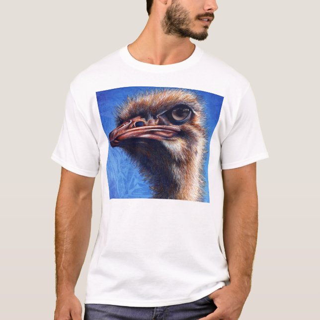 Ostrich-T - Shirt (Vorderseite)