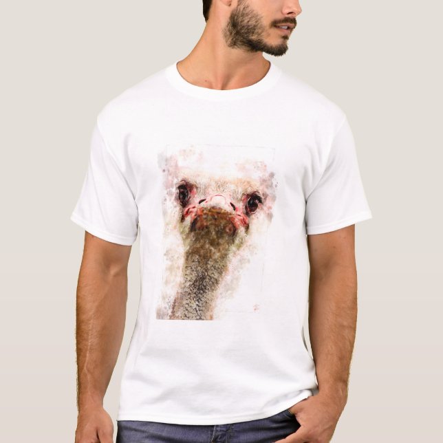 Ostrich T-Shirt (Vorderseite)