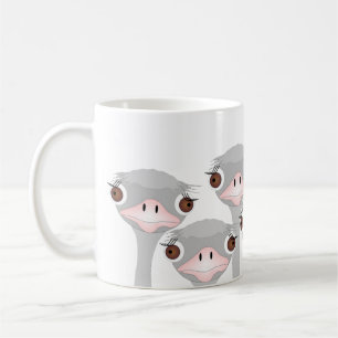 Ostrich-Tasse Kaffeetasse