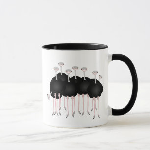 Ostrich-Tasse Tasse