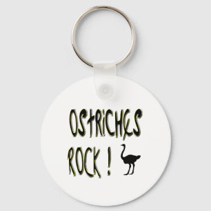 Ostriches Rock! Schlüsselanhänger