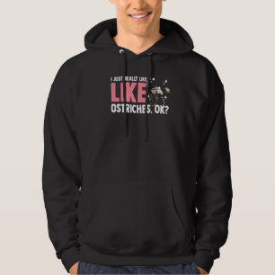 Ostriches Safari Zoo Tiere Safari Wildlife Hoodie