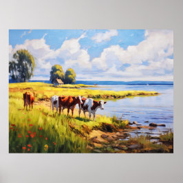 Ostsee Bodden Bliss Friedlich Rescue Amitten der K Poster