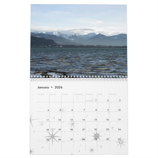 Ostsee Contance - Östlicher Bodensee Kalender (Jan 2026)