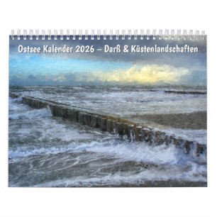Ostsee-Kalender – Darß & Küstenlandschaften Kalender