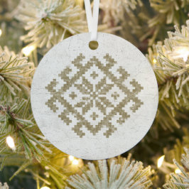 Ostsee Vintag Ryto Žirgeliai Ethnic Ornament Aus Metall