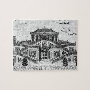 Ostseite des Palastes der Ruhe des Meeres, GA Puzzle