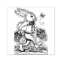 OSTSPRING HARE WALKING DOWNY BUNNY TRAIL Niedlich