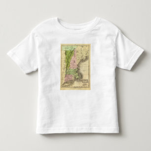 OstStaaten Olney Karte Kleinkind T-shirt