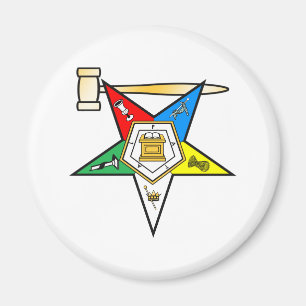 Oststern hinter Matroneneinzelteilen Magnet