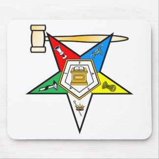 Oststern hinter Matroneneinzelteilen Mousepad