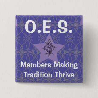 Oststern-lila Button