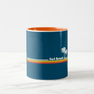 Oststrand Georgien Zweifarbige Tasse