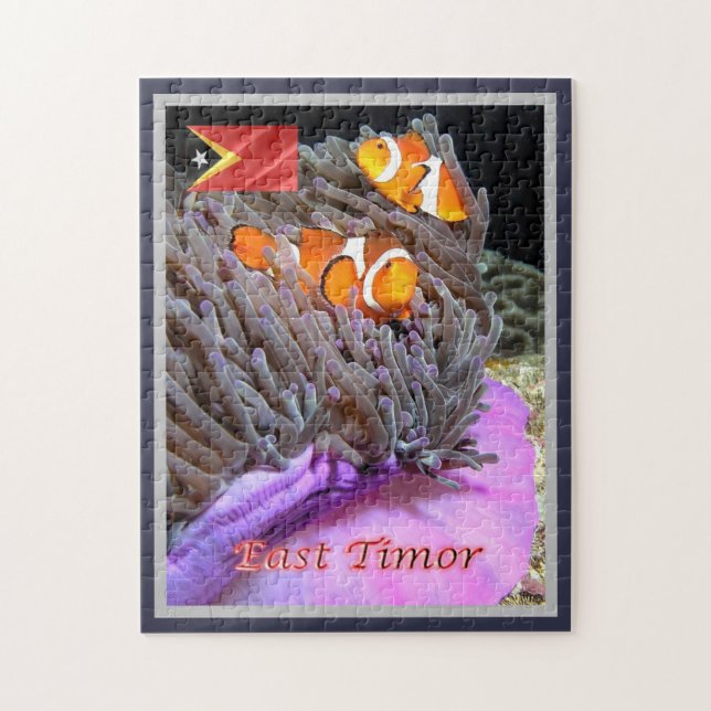 Osttimor - Anemonefisch - Puzzle (Vertikal)
