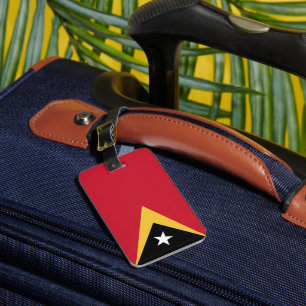 Osttimor-Flagge Gepäckanhänger
