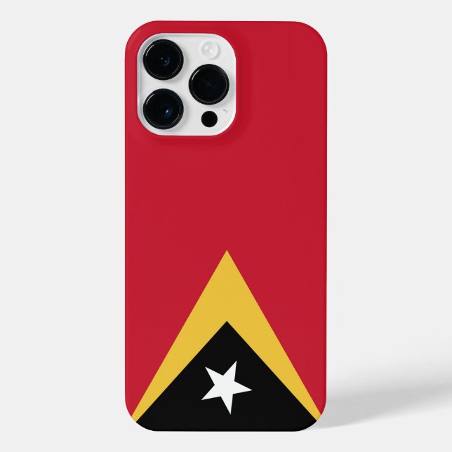 Osttimor-Flagge iPhone Hülle (Rückseite)