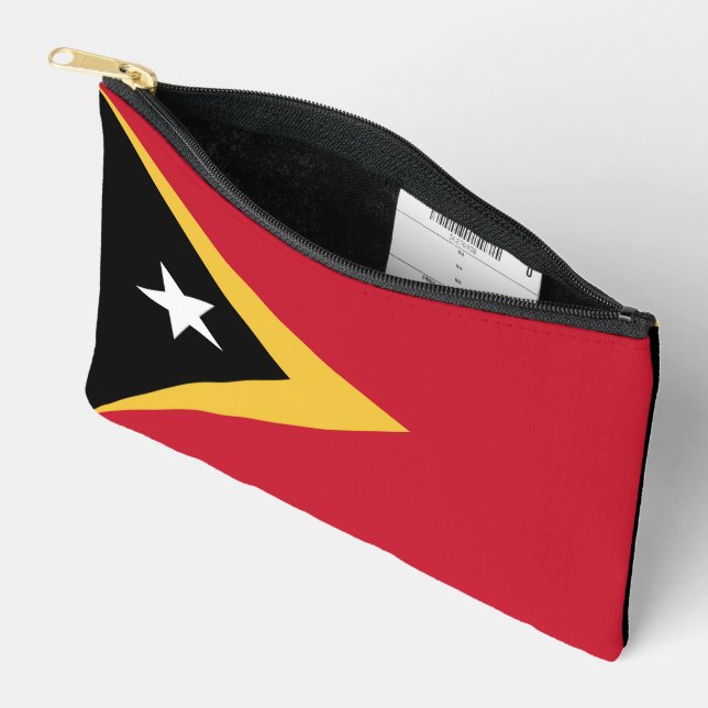 Osttimor-Flagge Zubehörtasche (Offen)