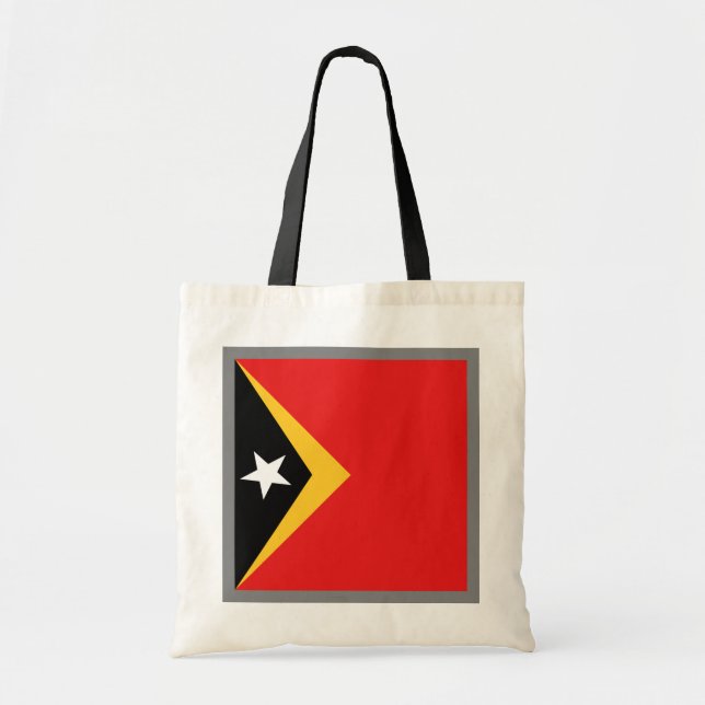 Osttimor-Flaggen-Tasche Tragetasche (Vorne)