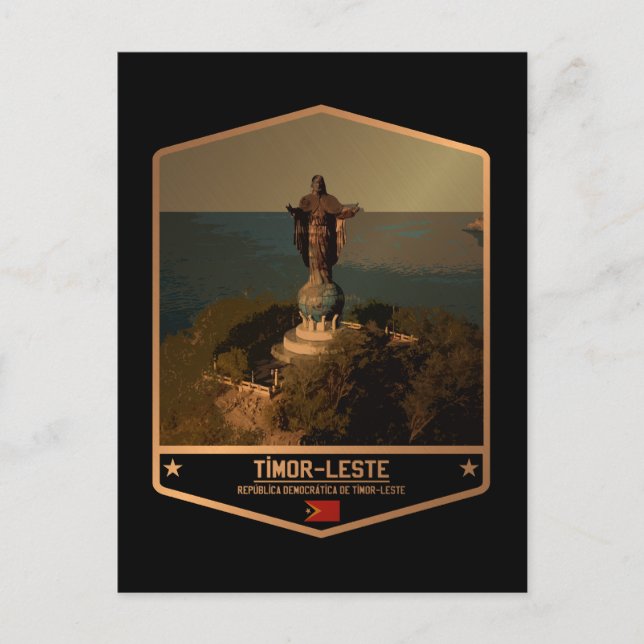 Osttimor Postkarte (Vorderseite)