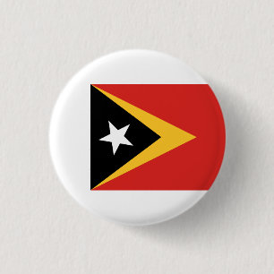 Osttimorische Flagge, Flagge Osttimors Button