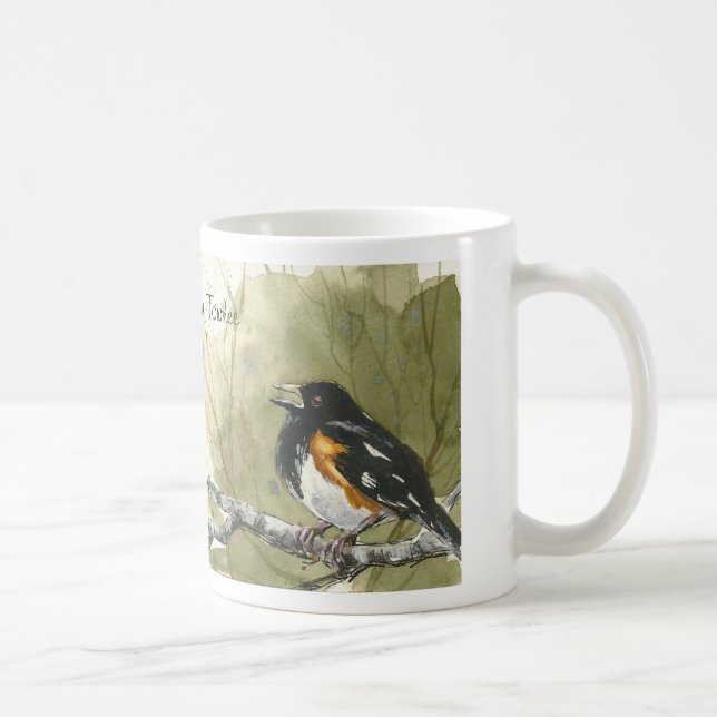 Osttowhee-Vogel-Tasse Kaffeetasse (Rechts)