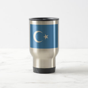 Ostturkestan Uyghur Flag Reisebecher