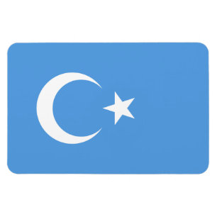OstTurkestan Uyghur Flagge Magnet