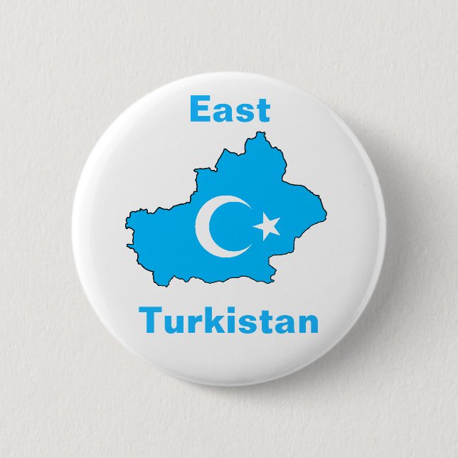 OstTurkistan Button (Vorderseite)
