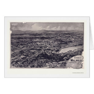 OstWalpole, panoramische Karte MAs - 1898