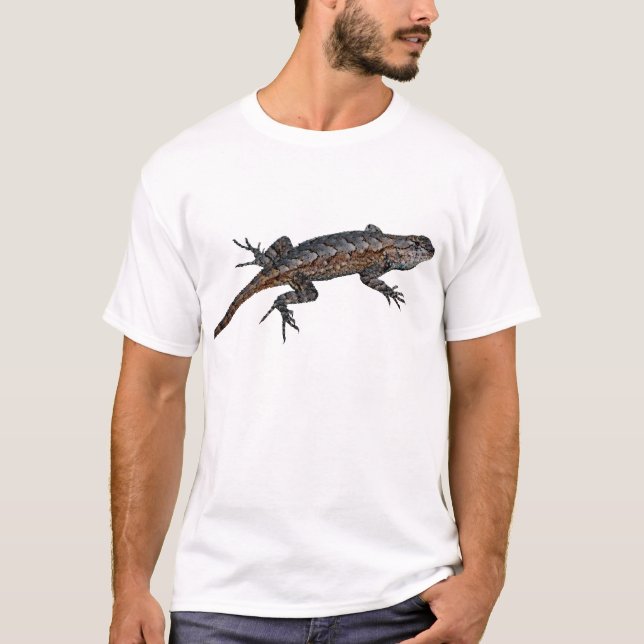 Ostzaun-Eidechsen-T - Shirt (Vorderseite)