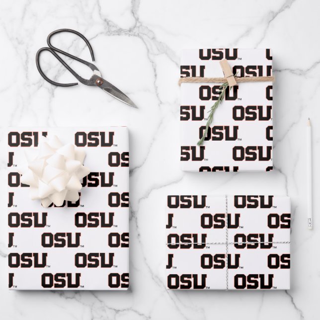 OSU GESCHENKPAPIER SET (Vorderseite)