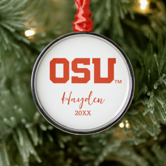 OSU ORNAMENT AUS METALL