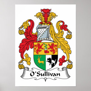 O'Sullivan Familienwappen Poster
