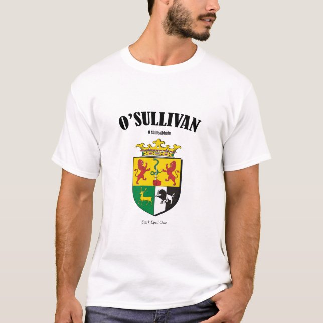 O'SULLIVAN Wappen Translation & Meaning T - Shirt (Vorderseite)