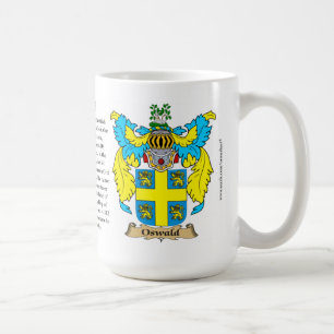 Oswald, der Ursprung, die Bedeutung und das Wappen Kaffeetasse