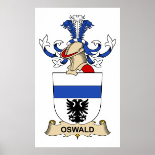 Oswald Familienwappen Poster