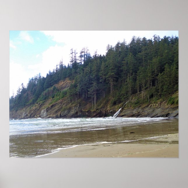 Oswald West State Park Oregon Coast Poster (Vorne)