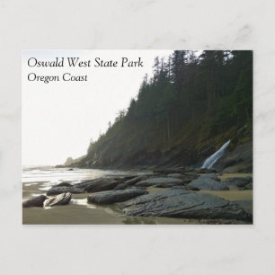 Oswald West State Park Oregon Coast Postkarte