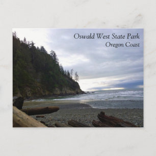 Oswald West State Park Oregon Coast Postkarte