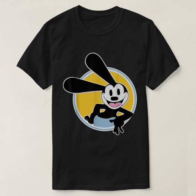 Oswalds T-Shirt der Luckys Rabbits (Design vorne)