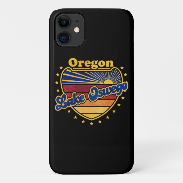 Oswego Oregon Lake Case-Mate iPhone Hülle (Rückseite)