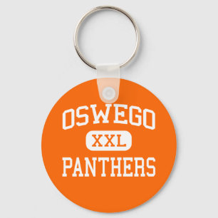 Oswego - Panthers - Hochschule - Oswego Illinois Schlüsselanhänger