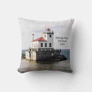 Oswego West Pierhead Helles Kissen