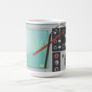 Oszilloskop Kaffeetasse