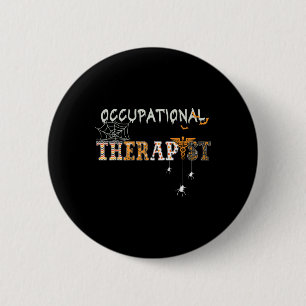 OT Arbeitstherapeut Halloween OTA sp Button
