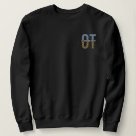 OT Beruf Therapy Leopard Print OT Student Sweatshirt
