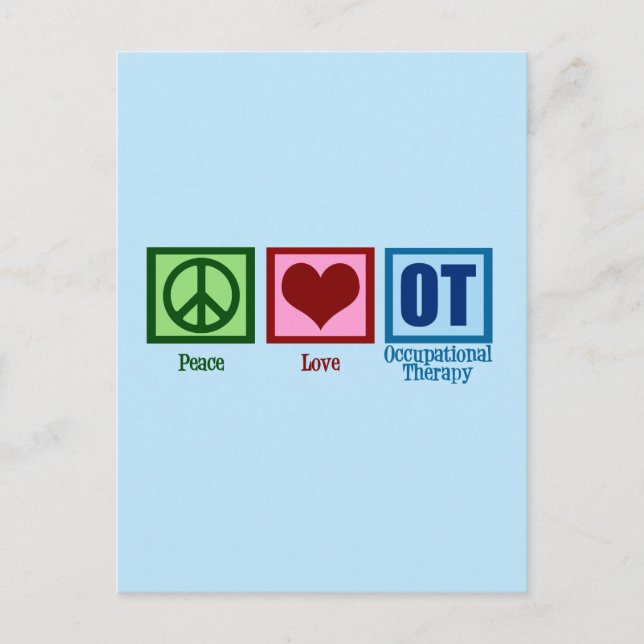 OT Blue Postkarte (Vorderseite)