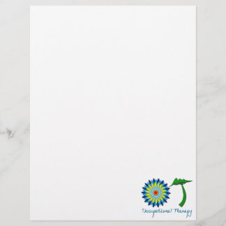 OT-Buchstaben blühen