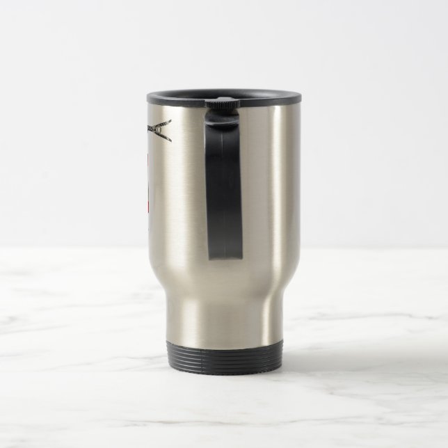 OT Button und Zipper Reisebecher (Henkel)